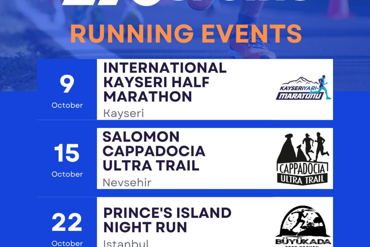 H.I.S. Sports News - Running events on the second and third weekends of October.