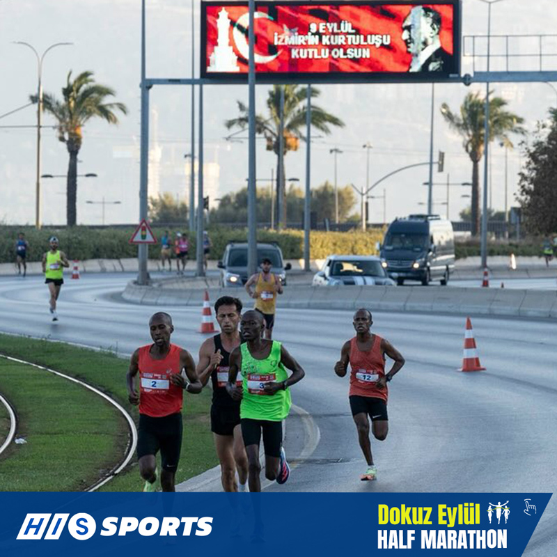 Exciting Competition at the 12th International 9 Eylül Izmir Half Marathon