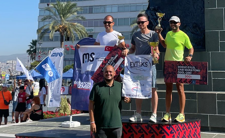 H.I.S. Sports News - Dokuz Eylul Half Marathon was held with a special event for the 100th anniversary of the Republic.