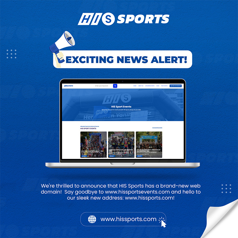 Exciting News from HIS Sports: Introducing Our New Website Domain, hissports.com!