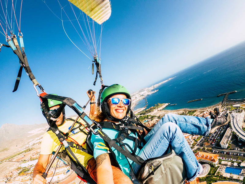 Paragliding: Soaring with the Wind